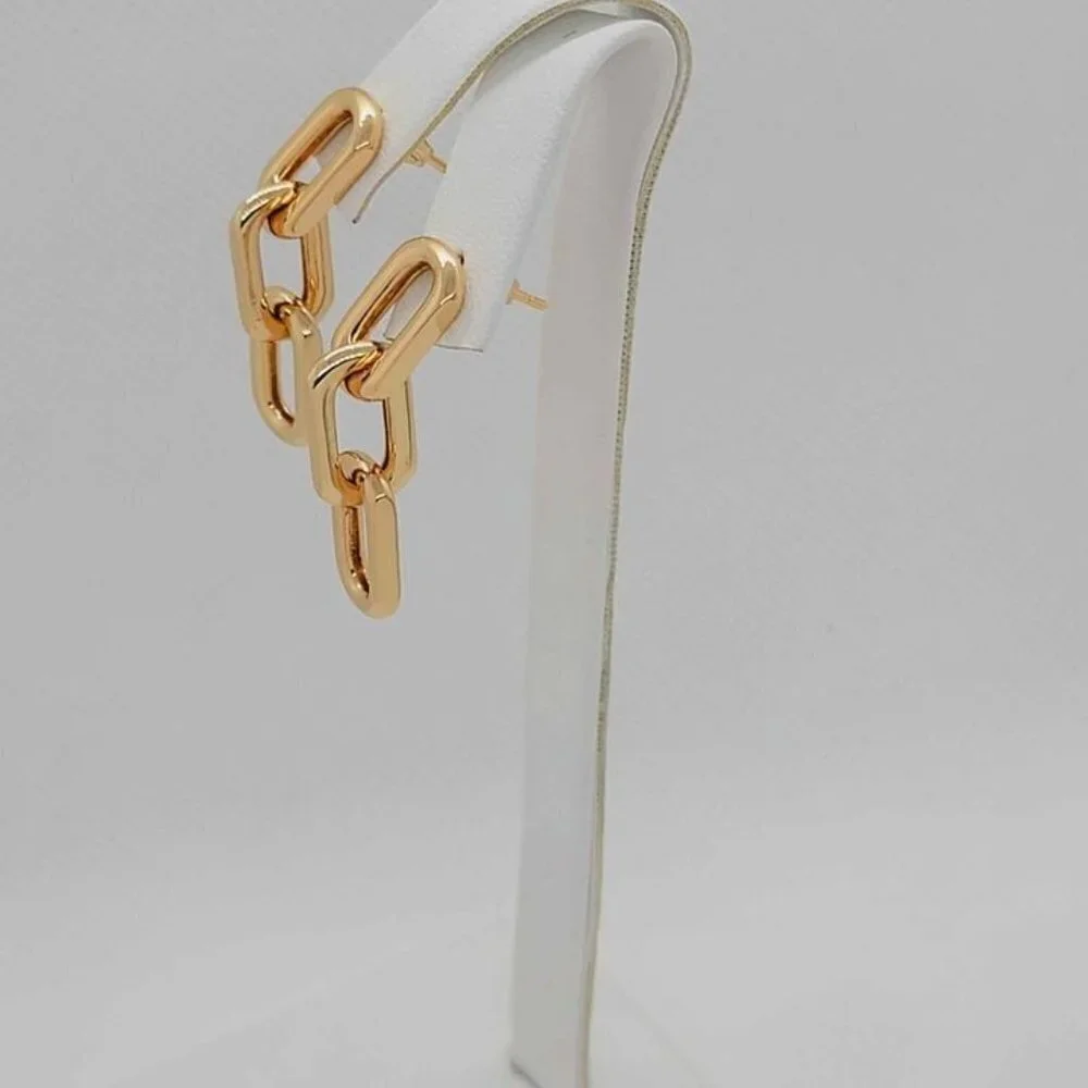 Brazilian 18k Gold Filled Earrings